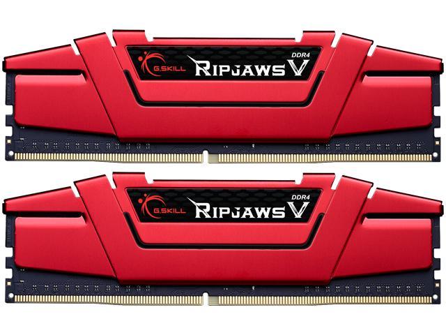 G.SKILL Ripjaws V Series 16GB (2 x 8GB) 288-Pin DDR4 SDRAM DDR4 2133 (PC4 17000) Desktop Memory Model F4-2133C15D-16GVR