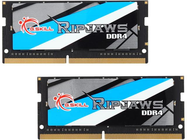 G.SKILL Ripjaws Series 32GB (2 x 16GB) 260-Pin DDR4 SO-DIMM DDR4 2133 (PC4 17000) Laptop Memory Model F4-2133C15D-32GRS
