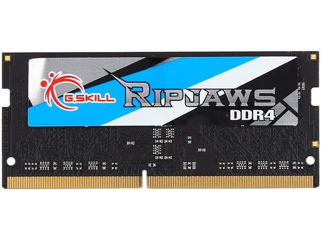 G.SKILL Ripjaws Series 4GB 260-Pin DDR4 SO-DIMM DDR4 2400 (PC4 19200) Laptop Memory Model F4-2400C16S-4GRS