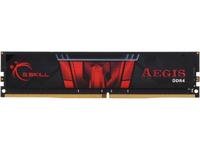 G.SKILL Aegis 8GB 288-Pin PC RAM DDR4 2400 (PC4 19200) Desktop Memory Model F4-2400C15S-8GIS