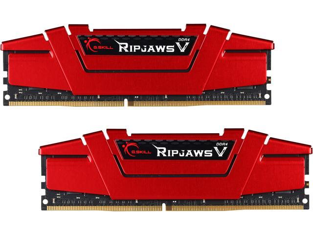 G.SKILL Ripjaws V Series 32GB (2 x 16GB) 288-Pin DDR4 SDRAM DDR4 3200 (PC4 25600) Desktop Memory Model F4-3200C16D-32GVR