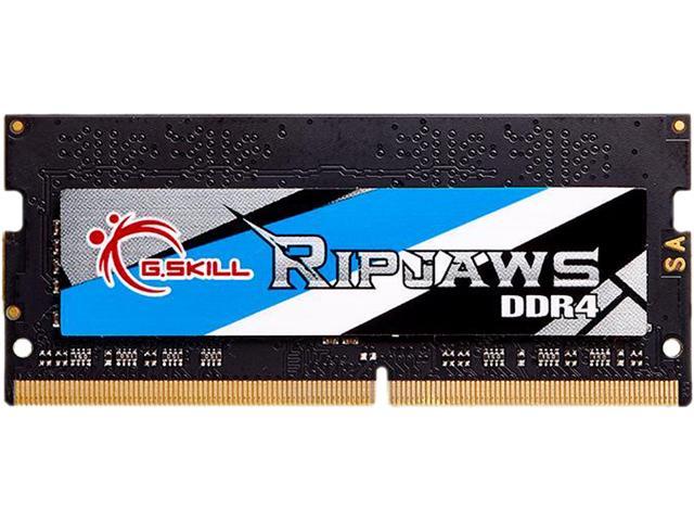 G.SKILL Ripjaws Series 8GB 260-Pin DDR4 SO-DIMM DDR4 3000 (PC4 24000) Laptop Memory Model F4-3000C16S-8GRS