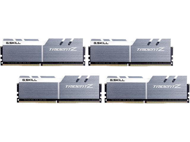 G.SKILL TridentZ Series 32GB (4 x 8GB) DDR4 3200 (PC4 25600) Desktop Memory Model F4-3200C14Q-32GTZSW