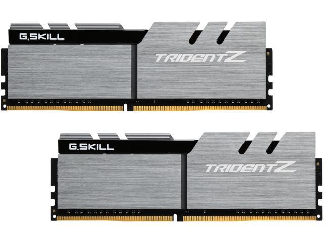G.SKILL TridentZ Series 16GB (2 x 8GB) 288-Pin PC RAM DDR4 3200 (PC4 25600) Desktop Memory Model F4-3200C15D-16GTZSK
