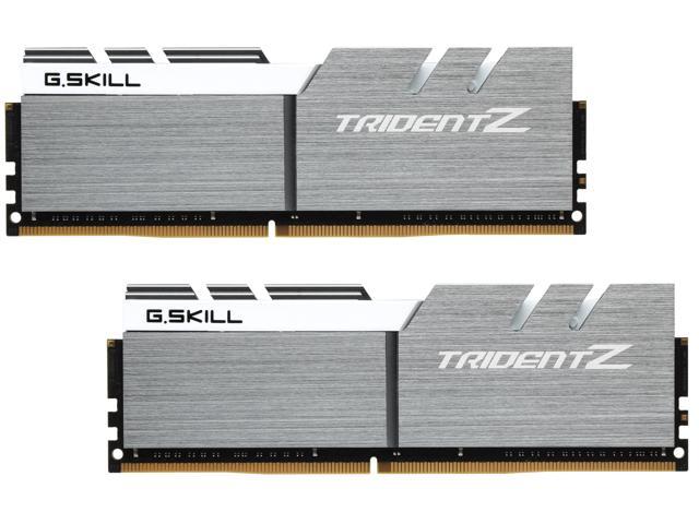 G.SKILL TridentZ Series 16GB (2 x 8GB) DDR4 3200 (PC4 25600) Desktop Memory Model F4-3200C16D-16GTZSW