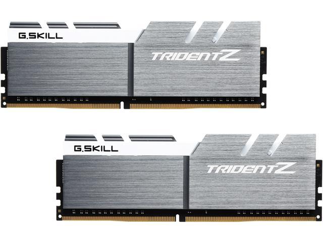 G.SKILL TridentZ Series 16GB (2 x 8GB) 288-Pin PC RAM DDR4 3200 (PC4 25600) Desktop Memory Model F4-3200C14D-16GTZSW