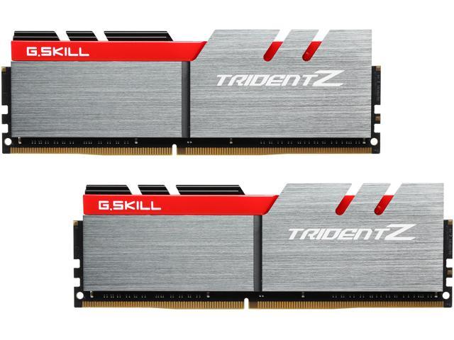 G.SKILL TridentZ Series 32GB (2 x 16GB) DDR4 3200 (PC4 25600) Memory (Desktop Memory) Model F4-3200C16D-32GTZ