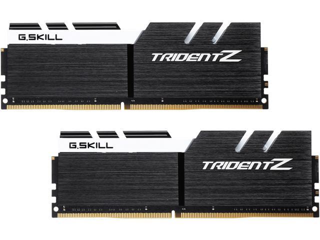 G.SKILL TridentZ Series 32GB (2 x 16GB) 288-Pin PC RAM DDR4 3200 (PC4 25600) Desktop Memory Model F4-3200C16D-32GTZKW