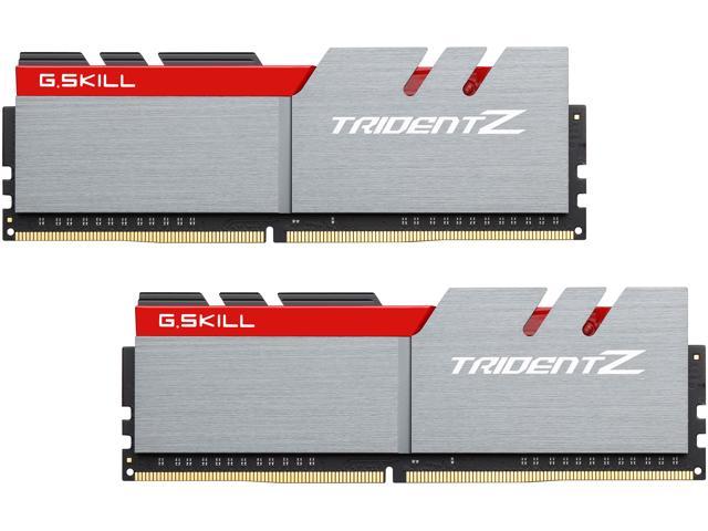 G.SKILL TridentZ Series 16GB (2 x 8GB) DDR4 4133 (PC4 33000) Memory (Desktop Memory) Model F4-4133C19D-16GTZC
