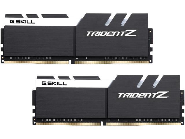 G.SKILL TridentZ Series 16GB (2 x 8GB) DDR4 4133 (PC4 33000) Memory (Desktop Memory) Model F4-4133C19D-16GTZKWC