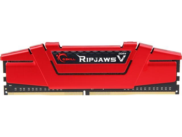 G.SKILL Ripjaws V Series 8GB 288-Pin PC RAM DDR4 3600 (PC4 28800) Desktop Memory Model F4-3600C19S-8GVRB