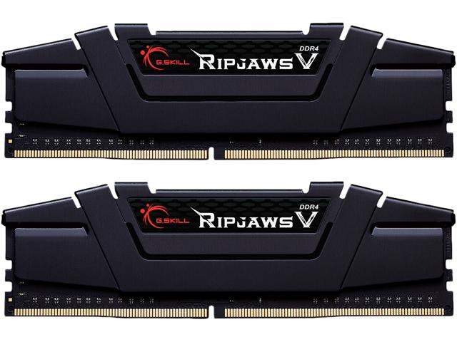 G.SKILL Ripjaws V Series 64GB (2 x 32GB) DDR4 2666 (PC4 21300) Desktop Memory Model F4-2666C18D-64GVK