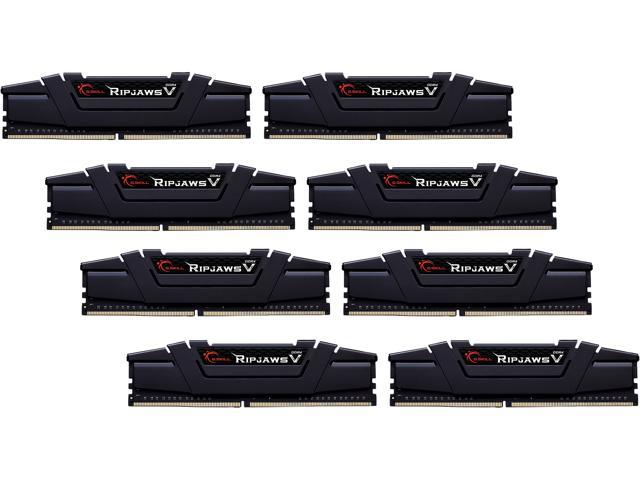 G.SKILL Ripjaws V Series 256GB (8 x 32GB) DDR4 3200 (PC4 25600) Desktop Memory Model F4-3200C16Q2-256GVK