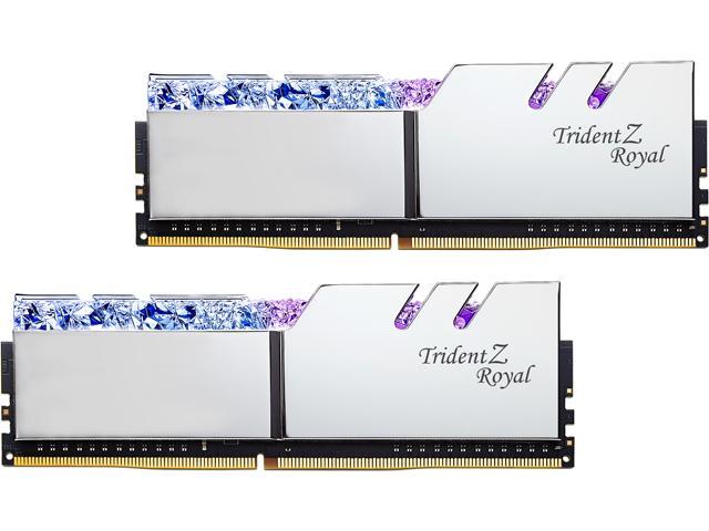 G.SKILL Trident Z Royal Series 16GB (2 x 8GB) DDR4 4000 (PC4 32000) Desktop Memory Model F4-4000C15D-16GTRS