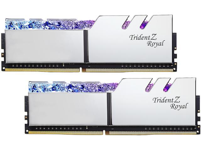 G.SKILL Trident Z Royal Series 32GB (2 x 16GB) 288-Pin PC RAM DDR4 4266 (PC4 34100) Desktop Memory Model F4-4266C17D-32GTRSB