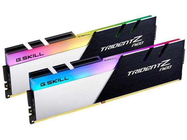 G.SKILL Trident Z Neo Series 32GB (2 x 16GB) 288-Pin PC RAM DDR4 4000 (PC4 32000) Desktop Memory Model F4-4000C18D-32GTZN