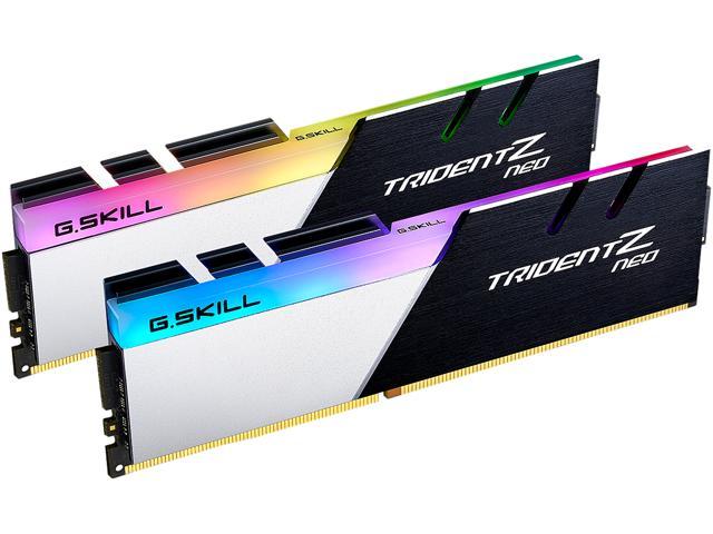 G.SKILL Trident Z Neo Series 16GB (2 x 8GB) DDR4 3600 (PC4 28800) Desktop Memory Model F4-3600C14D-16GTZNA