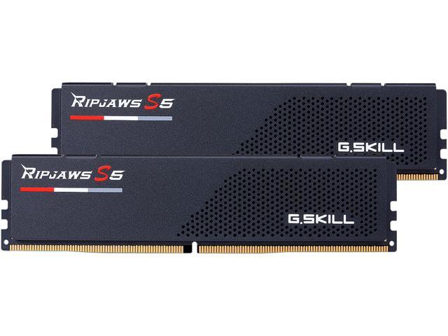 G.SKILL Ripjaws S5 Series 32GB (2 x 16GB) DDR5 5200 Desktop Memory Model F5-5200J3636C16GX2-RS5K