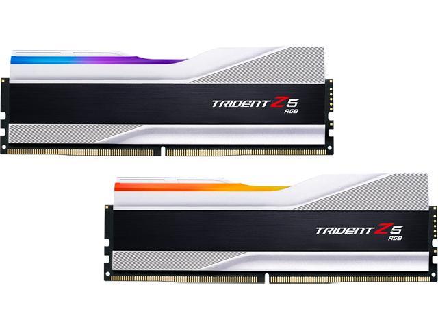 G.SKILL Trident Z5 RGB Series 32GB (2 x 16GB) 288-Pin PC RAM DDR5 6000 (PC5 48000) Desktop Memory Model F5-6000J4040F16GX2-TZ5RS