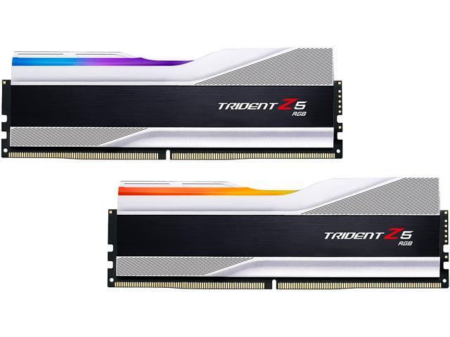 G.SKILL Trident Z5 RGB Series 32GB (2 x 16GB) 288-Pin PC RAM DDR5 6000 (PC5 48000) Desktop Memory Model F5-6000J3238F16GX2-TZ5RS