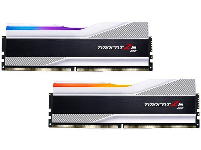 G.SKILL Trident Z5 RGB Series 64GB (2 x 32GB) 288-Pin PC RAM DDR5 6000 (PC5 48000) Desktop Memory Model F5-6000J3238G32GX2-TZ5RS