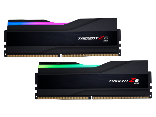 G.SKILL Trident Z5 RGB Series 32GB (2 x 16GB) 288-Pin PC RAM DDR5 7600 (PC5-60800) Desktop Memory Model F5-7600J3646G16GX2-TZ5RK