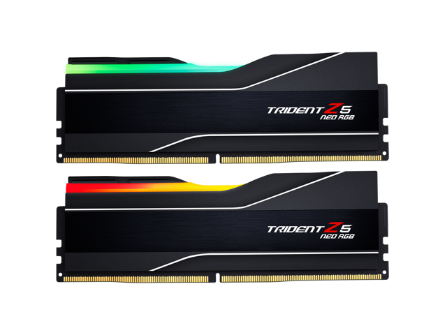 G.SKILL Trident Z5 Neo RGB Series 64GB (2 x 32GB) 288-Pin PC RAM DDR5 6000 (PC5 48000) Desktop Memory Model F5-6000J3238G32GX2-TZ5NR