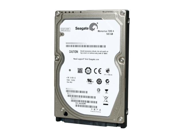 Seagate Momentus 7200.4 ST9500420AS 500GB 7200 RPM 16MB Cache SATA 3.0Gb/s 2.5" Internal Notebook Hard Drive Bare Drive