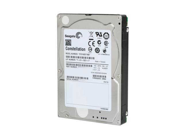 Seagate Constellation ST9160511NS 160GB 7200 RPM 32MB Cache SATA 3.0Gb/s 2.5" Internal Hard Drive Bare Drive