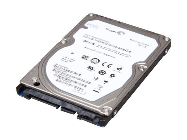 Seagate Momentus 7200.4 ST9500420ASG 500GB 7200 RPM 16MB Cache SATA 3.0Gb/s 2.5" Internal Notebook Hard Drive with G-Force Protection Bare Drive