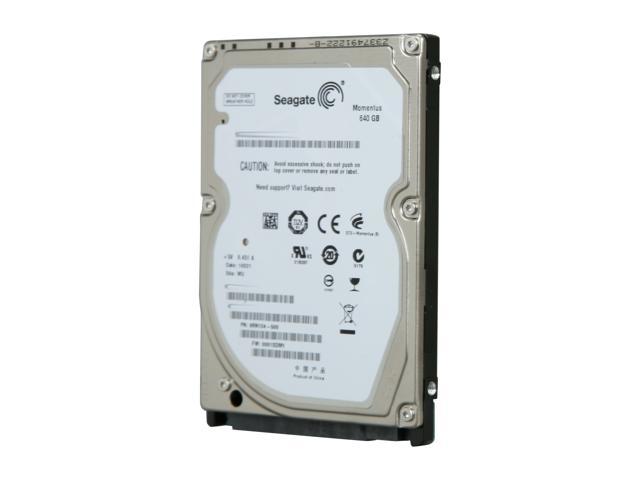 Seagate Momentus 5400 ST9640320AS 640GB 5400 RPM 8MB Cache SATA 3.0Gb/s 2.5" Internal Notebook Hard Drive Bare Drive