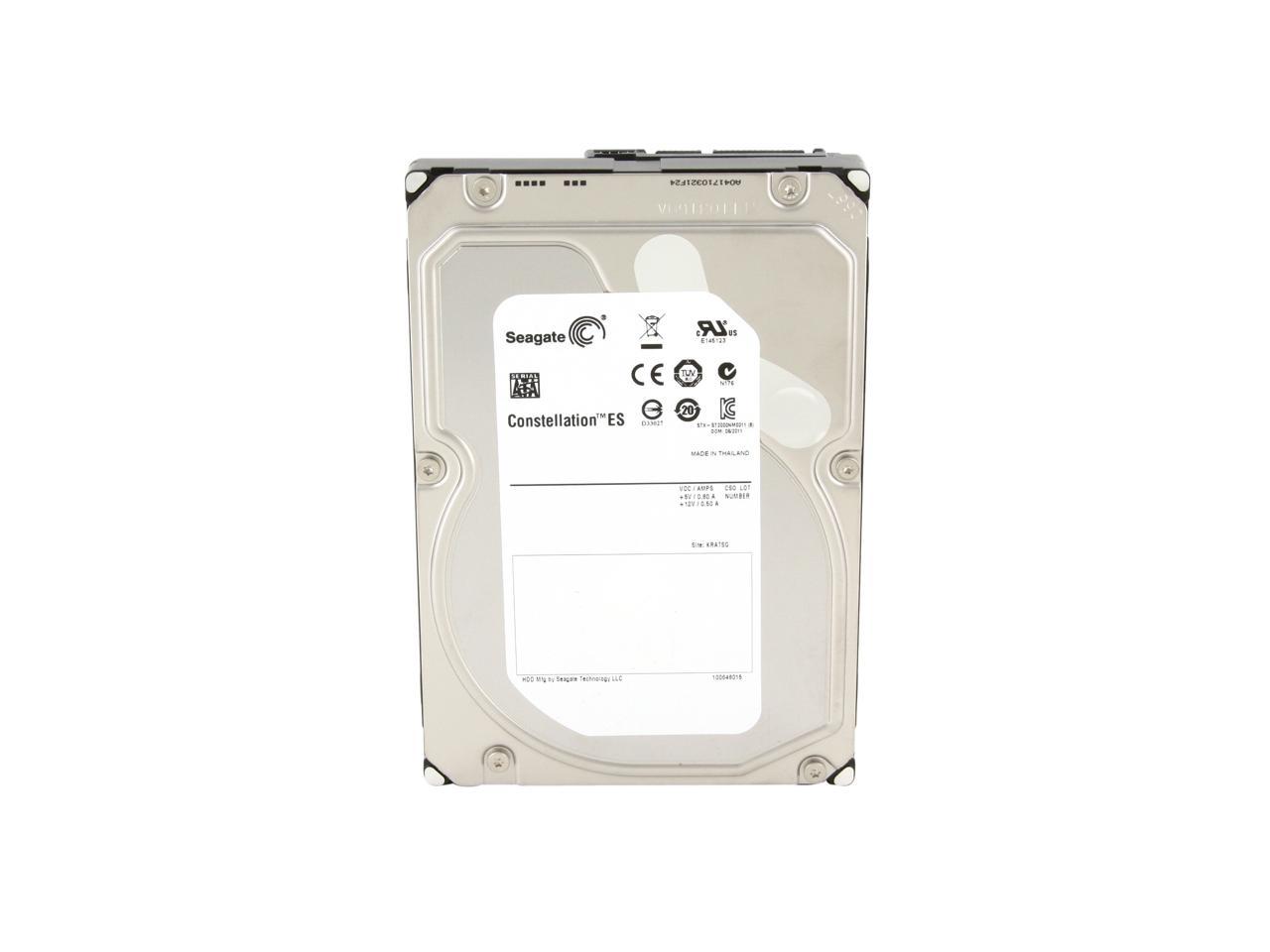 Seagate Constellation ES ST2000NM0011 2TB 7200 RPM 64MB Cache SATA 6.0Gb/s 3.5" Enterprise Internal Hard Drive Bare Drive