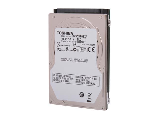TOSHIBA HDD2H92 500GB SATA 2.5" MK5059GSX Internal Hard Drive Bare Drive