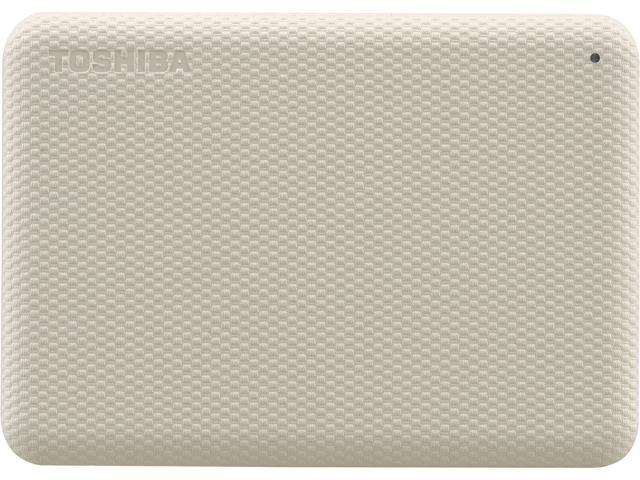 TOSHIBA 4TB Canvio Advance Portable External Hard Drive USB 3.0 Model HDTCA40XW3CA White