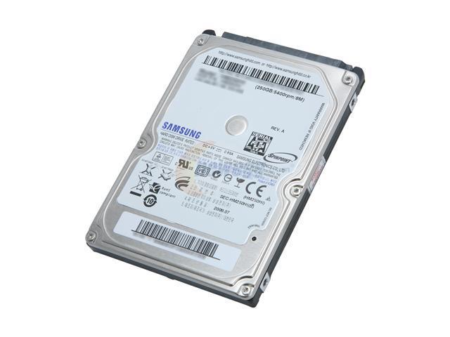 SAMSUNG Spinpoint M7 HM250HI 250GB 5400 RPM 8MB Cache SATA 3.0Gb/s 2.5" Notebook Hard Drive Bare Drive