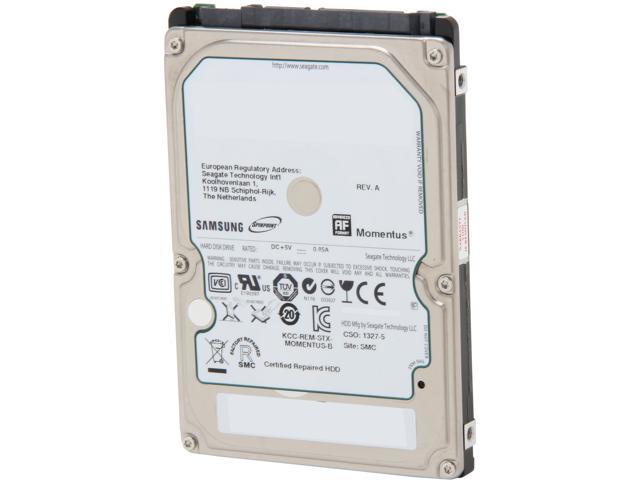 SAMSUNG Spinpoint M8 ST1000LM024 1TB 5400 RPM 8MB Cache SATA 3.0Gb/s 2.5" Internal Notebook Hard Drive Bare Drive
