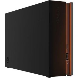 Seagate FireCuda Gaming Hub External Hard Drive HDD 8TB – USB 3.2, Customizable RGB LED Lighting, Dual Forward-Facing USB for Desktop PC with Rescue Services (STKK8000400)