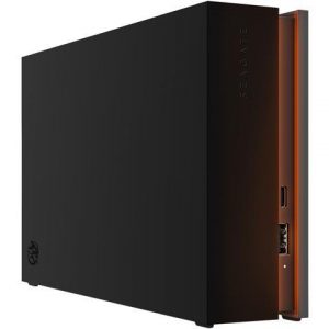 Seagate FireCuda Gaming Hub External Hard Drive HDD 16TB – USB 3.2, Customizable RGB LED Lighting, Dual Forward-Facing USB for Desktop PC with Rescue Services (STKK16000400)