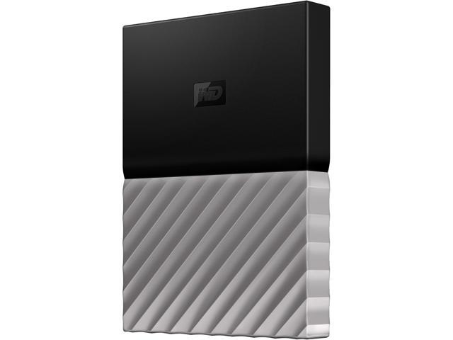 WD 2TB My Passport Ultra Portable Hard Drive USB 3.0 Model WDBTLG0020BGY-WESN Black - Gray