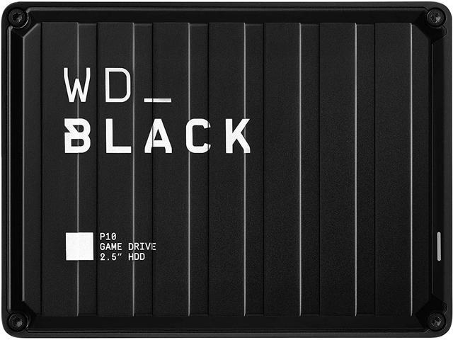 WD Black 2TB P10 Game Drive Portable External Hard Drive for PS5/PS4/Xbox One/PC/Mac USB 3.2 (WDBA2W0020BBK-WESN)