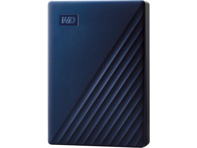 WD 5TB My Passport for Mac Portable External Hard Drive Storage USB-C/USB-A 3.2 - Midnight Blue (WDBA2F0050BBL-WESN)