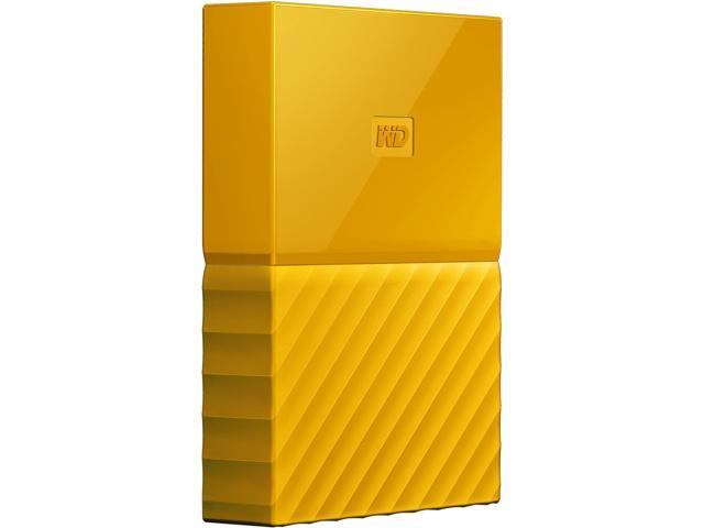 WD 2TB My Passport Portable Hard Drive USB 3.0 Model WDBYFT0020BYL-WESN Yellow
