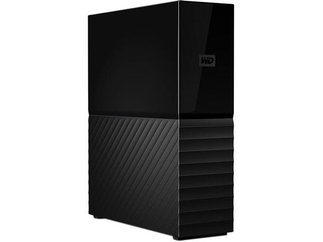 WD My Book 6TB Desktop External Hard Drive for Windows/Mac/Laptop, USB 3.0 Black (WDBBGB0060HBK-NESN)