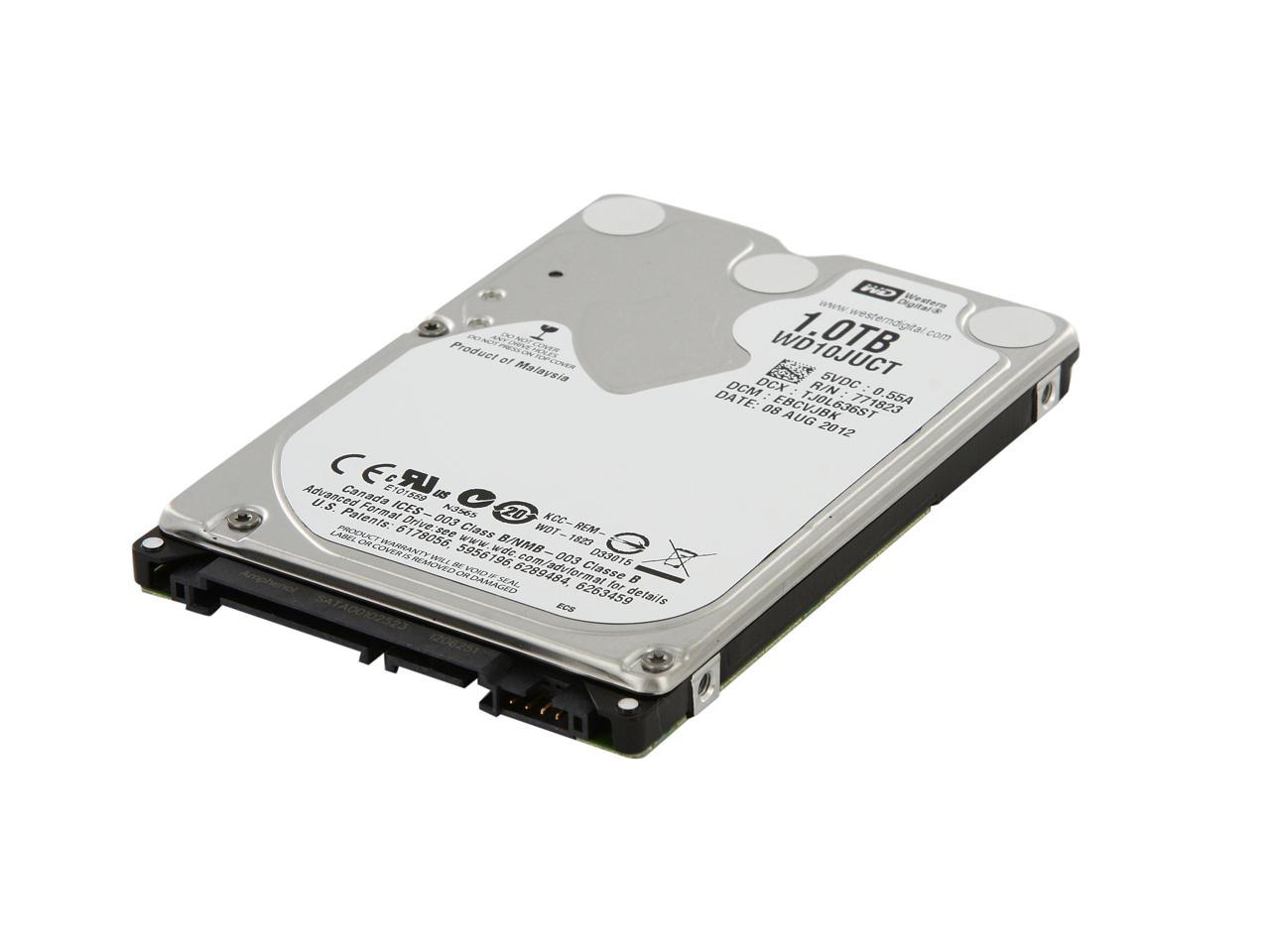 WD AV-25 1TB 5400 RPM 16MB Cache SATA 3.0Gb/s 2.5-Inch Internal Hard Drive - WD10JUCT