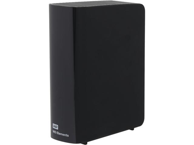 WD Elements 3TB USB 3.0, Micro-B External Desktop Storage WDBWLG0030HBK-NESN Black
