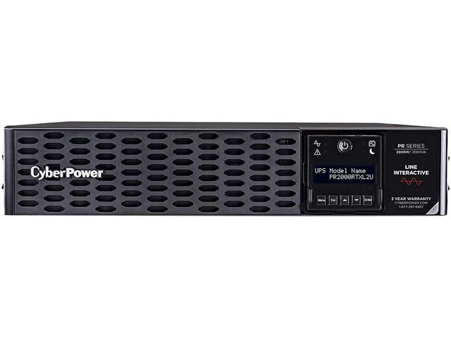 CyberPower PR2200RTXL2U 2200 VA 2200W 8 Outlets Smart App Sinewave UPS