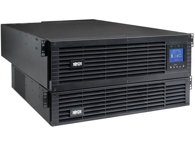 TRIPP LITE SU6KRT3UTFMB 6000 VA 6000W 18 Outlets 208/240V On-Line UPS, Unity Power Factor with Bypass PDU and 120V Transformer, Hardwire/L6-30P Input