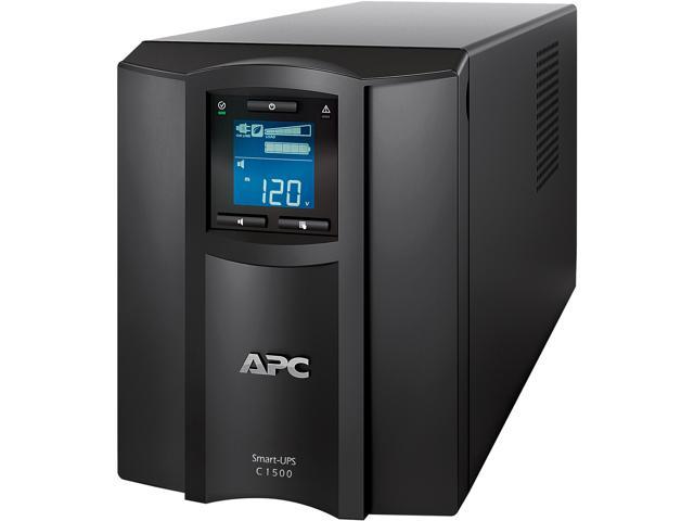 APC SMC1500C 1440 VA 900 Watts 8 Outlets Pure Sinewave Smart-UPS with Smart Connect (Replaces SMC1500)