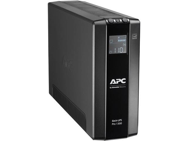 APC Back-UPS Pro BR1300MI 1300 VA 780 Watts / 1.3kVA 8 Outlets 1300VA, 230V, AVR, LCD, 8 IEC Outlets (2 Surge) UPS
