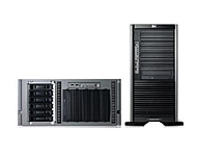 HP ProLiant ML350 G5 Tower Xeon 5140 2.33 GHz 1 GB DDR2 Servers 1 x Dual-Core Intel Xeon 5140 (2.33 GHz, 65 Watts, 1333 FSB) 1 GB (2 x 512 MB) PC2-5300 Fully Buffered DIMMs (DDR2-667) 417605-001